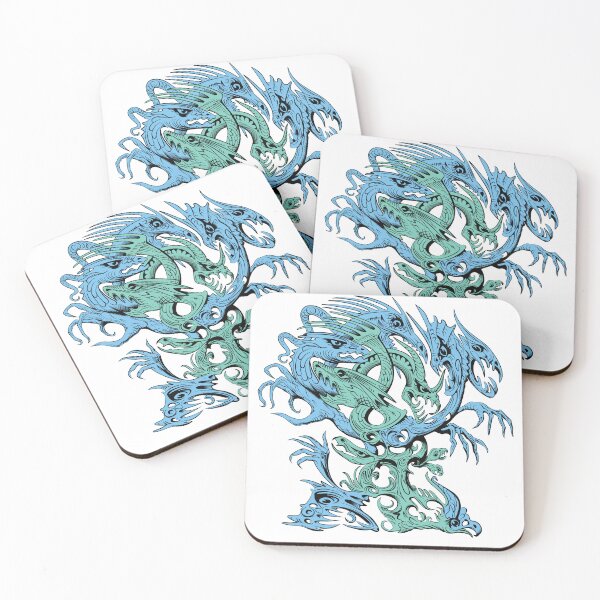 Item preview, Hydra - blue-green designed and sold by HassySamashio.