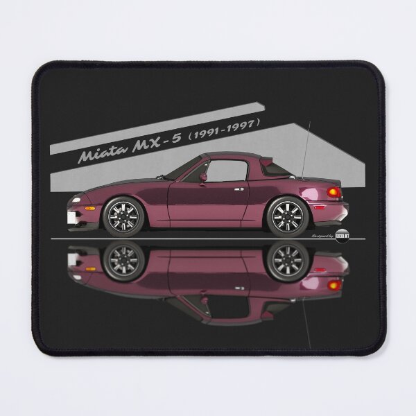 Item preview, Miata - MX-5 NA 1991-1997 (Merlot mica) - Pure 90s Roadster Joy designed and sold by Azaziel.
