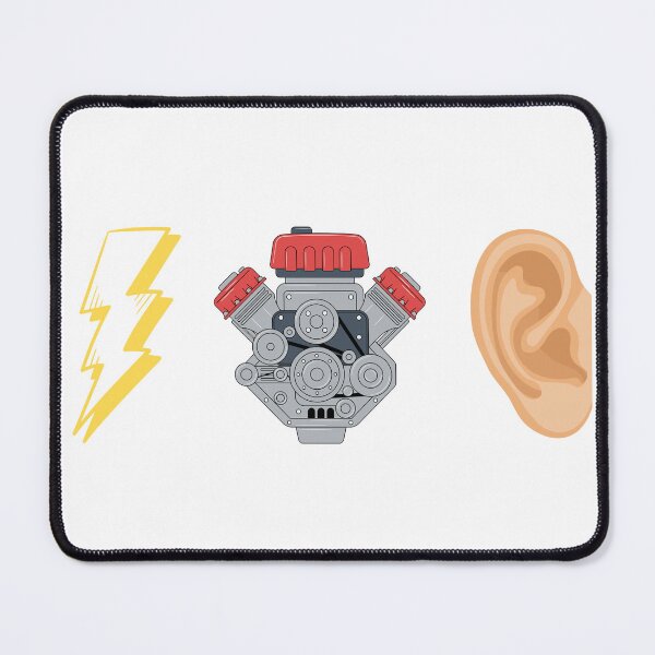 Item preview, Electrical Engine Ear Pun for Engineers designed and sold by ThePungineer.