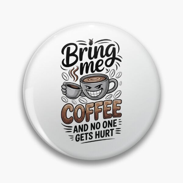 Artikelvorschau, Bring mir Kaffee und niemand wird verletzt | Koffein-Humor-Zitat entworfen und verkauft von HustleBossLady247.