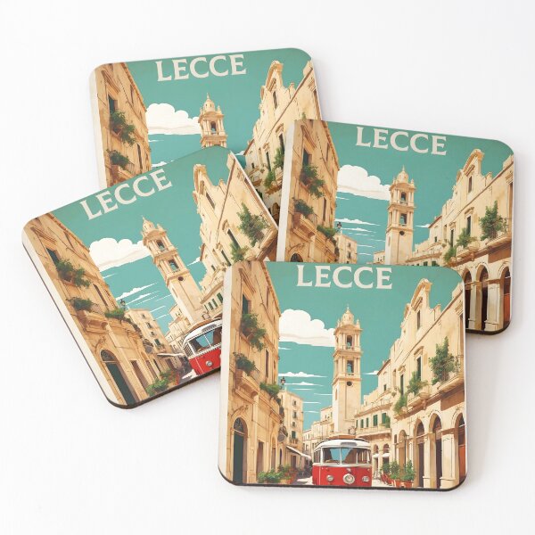 Item preview, Lecce Montecelio Italy Vintage Poster Tourism  designed and sold by TravelersGems.