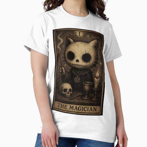 Vista previa del artículo con la obra «Hola gatito: el mago oscuro del tarot ancestral», diseñado y vendido por art-emissa.
