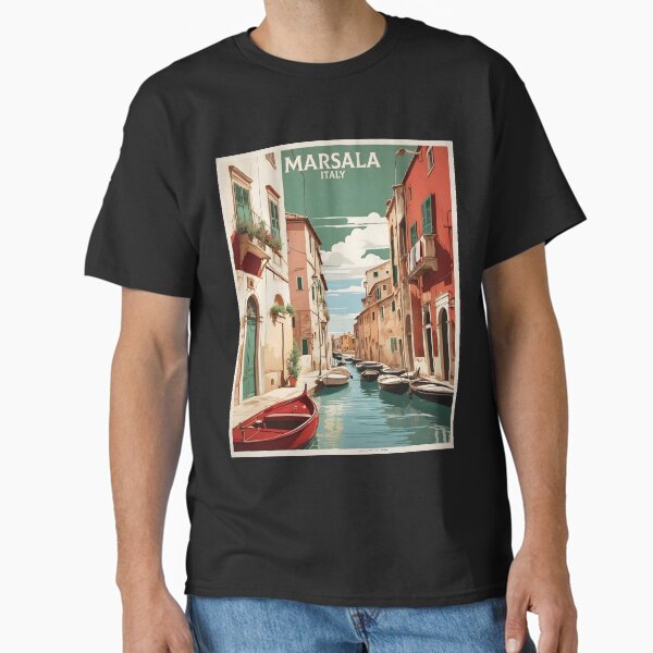 Item preview, Marsala Italy Vintage Poster Tourism  designed and sold by TravelersGems.