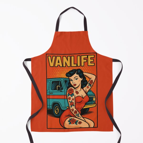 Item preview, Vanlife pin-up designed and sold by VANLIFE..