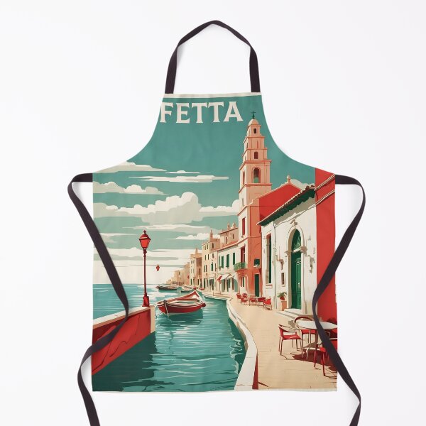 Item preview, Molfetta Italy Vintage Poster Tourism designed and sold by TravelersGems.