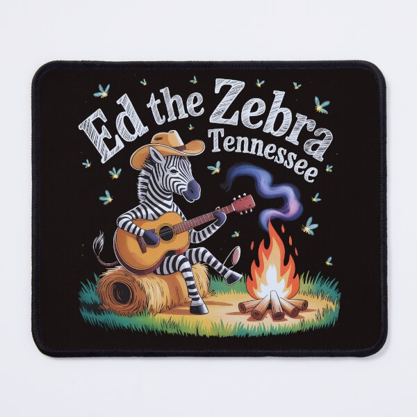 Item preview, ed the zebra tennessee – Campfire Guitar Pencil Sketch designed and sold by Slavicsoul.