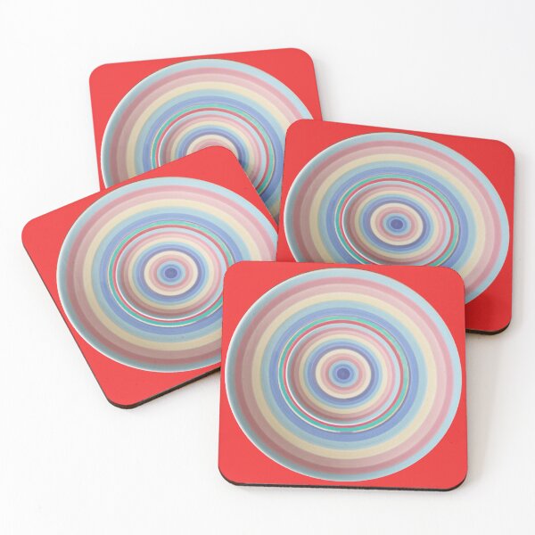 Item preview, Disco arcoíris pastel designed and sold by ontological.