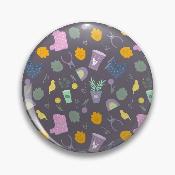 Item preview, multicolored garden pattern designed and sold by tanimits.