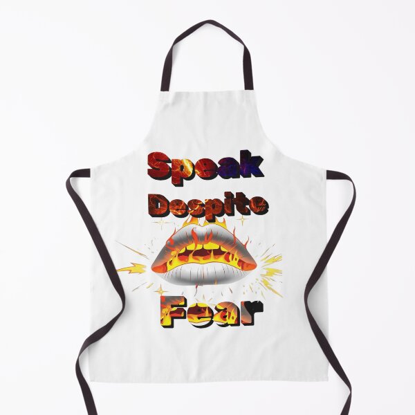 Item preview, speak despite feear designed and sold by TreatUrSelf7.