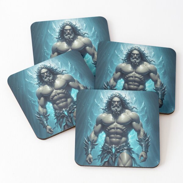 Item preview, Magnificent Poseidon emerging from the water designed and sold by Danh Style.