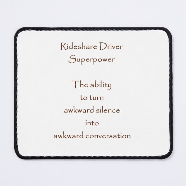 Item preview, Life as a Rideshare Driver designed and sold by FiveStarDriver.