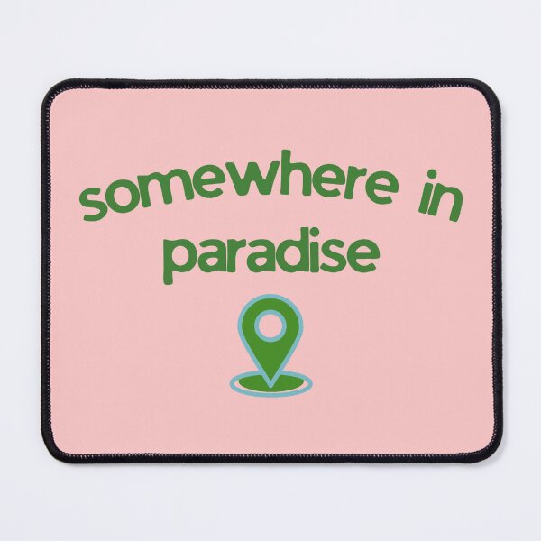 Item preview, Location Somewhere in Paradise Blush/Green Summer Design designed and sold by nikifora.