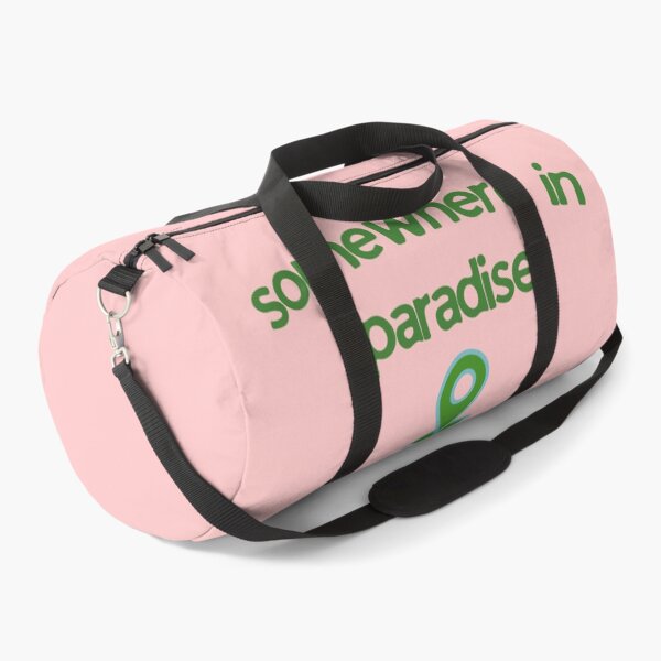 Item preview, Location Somewhere in Paradise Blush/Green Summer Design designed and sold by nikifora.
