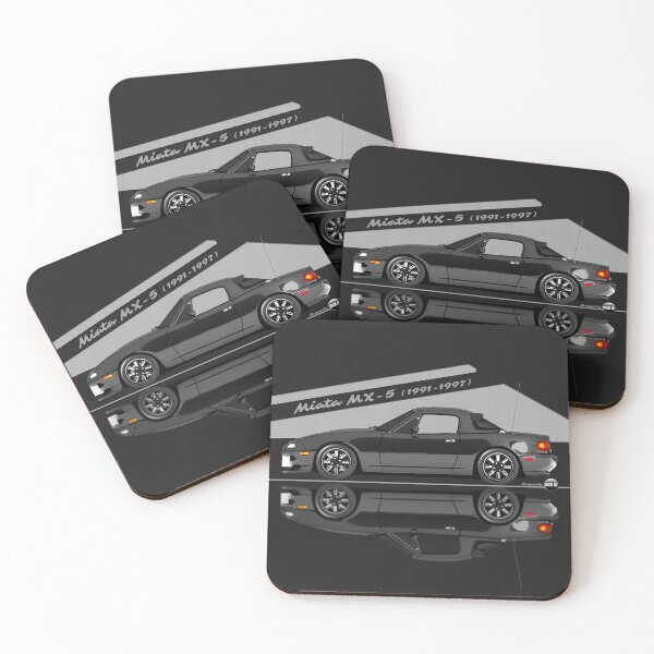 Item preview, Miata - MX-5 NA 1991-1997 (Brilliant black) - Pure 90s Roadster Joy designed and sold by Azaziel.