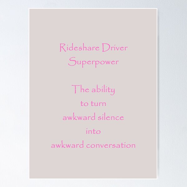 Item preview, Life as a Rideshare Driver designed and sold by FiveStarDriver.
