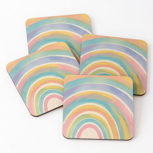 Item preview, Vintage Soft Rainbow designed and sold by CraftyWords.