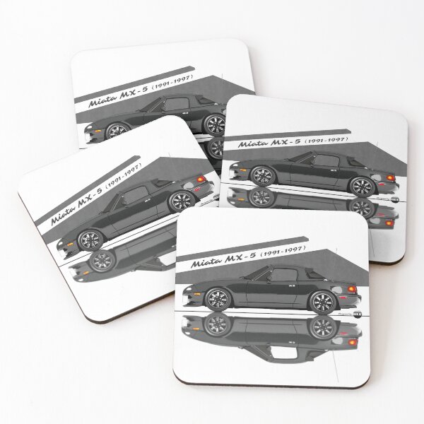 Item preview, Miata - MX-5 NA 1991-1997 (Brilliant black) - Pure 90s Roadster Joy designed and sold by Azaziel.