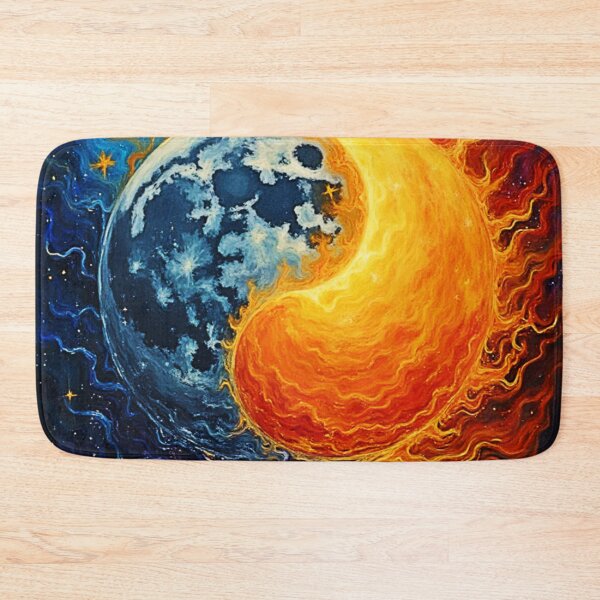 Item preview, Celestial Yin Yang Art designed and sold by Health And Fitness Posts e-Store.