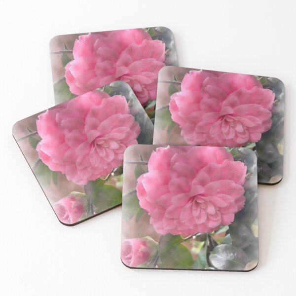Item preview, Bold Pink Camellia Watercolor designed and sold by KirtTisdale.