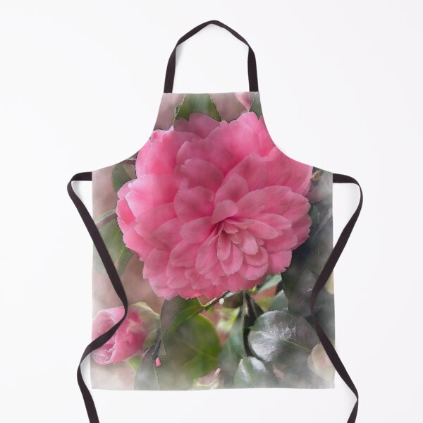 Item preview, Bold Pink Camellia Watercolor designed and sold by KirtTisdale.