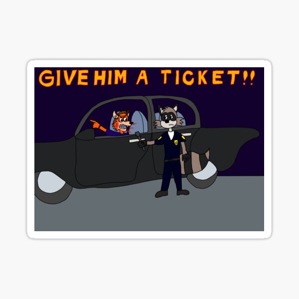 Artikel-Vorschau von Gib ihm ein Ticket, designt und verkauft von AgentZero1982.