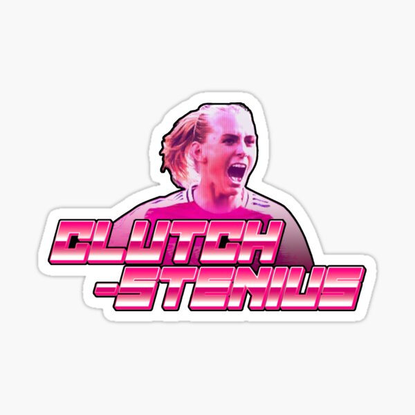 Item preview, Neon Heroes Sticker: Arsenal's Stina Blackstenius designed and sold by Lacuna-RB.