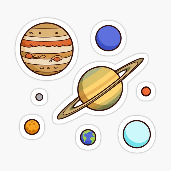 Item preview, Planets Doodle & Design designed and sold by Noodlebubz.