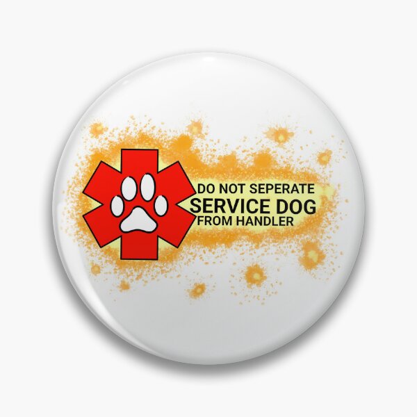 Item preview, service dog orange designed and sold by DawnCatcher20.