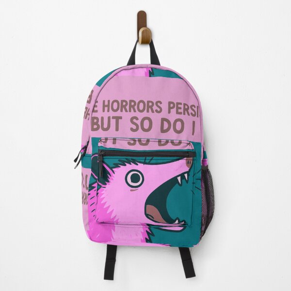 Item preview, The horrors persist, but so do I possum pop art bubblegum designed and sold by OpenArt.