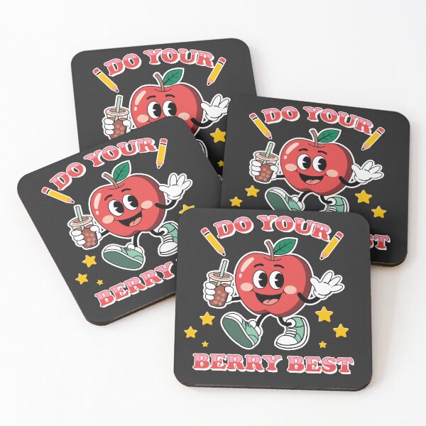 Item preview, Do Your Berry Best Cute Apple Teacher Retro designed and sold by StellarBees.