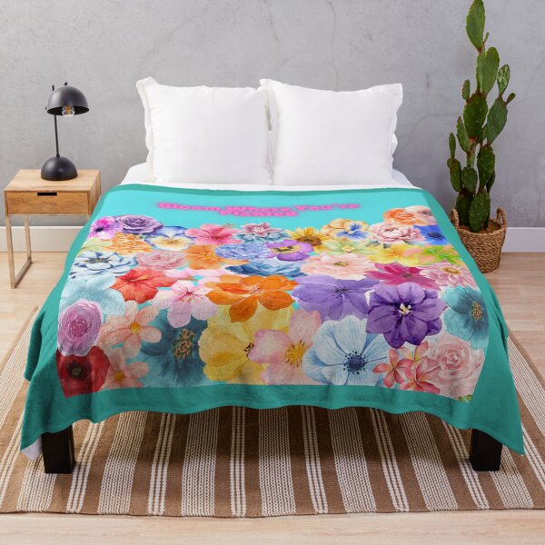 Item preview, Bloom Where You're Planted Beautiful water color flowers   designed and sold by tgsanders59.
