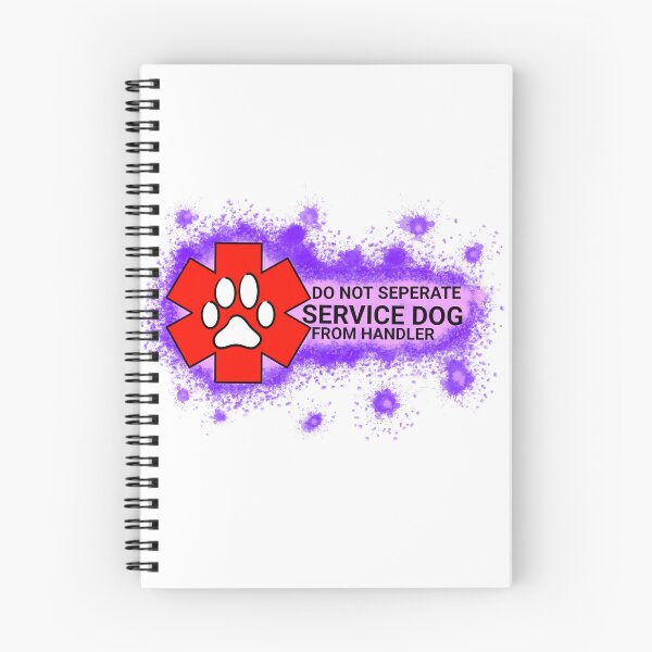 Item preview, service dog purple designed and sold by DawnCatcher20.