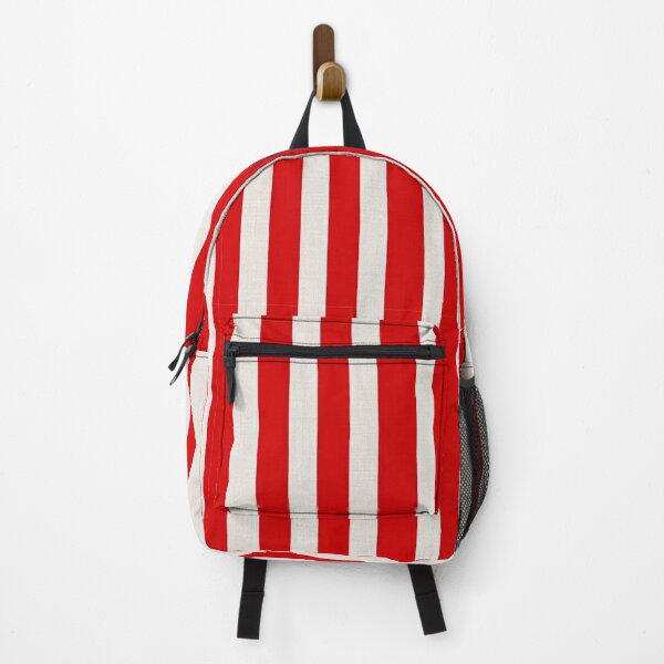Item preview, Red Linen Stripes designed and sold by PrettyPatternss.