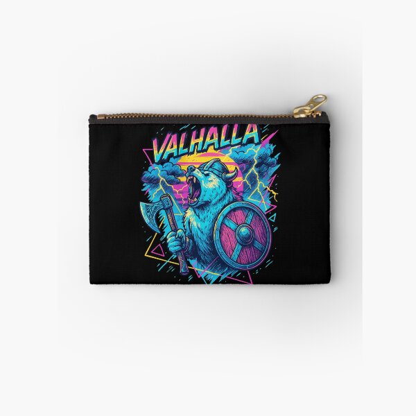 Item preview, Polar Bear Viking Valhalla Norse Retro designed and sold by TomFrontierArt.