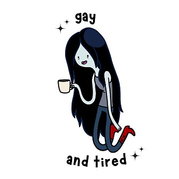 Vorschaubild zum Design Fröhliche und müde Marceline von carpe diem doodles