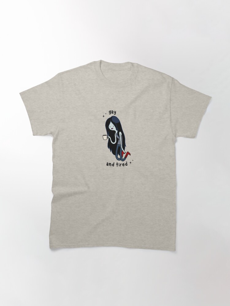 Thumbnail 3 von 7, Classic T-Shirt, Fröhliche und müde Marceline designt und verkauft von phyllischillis.