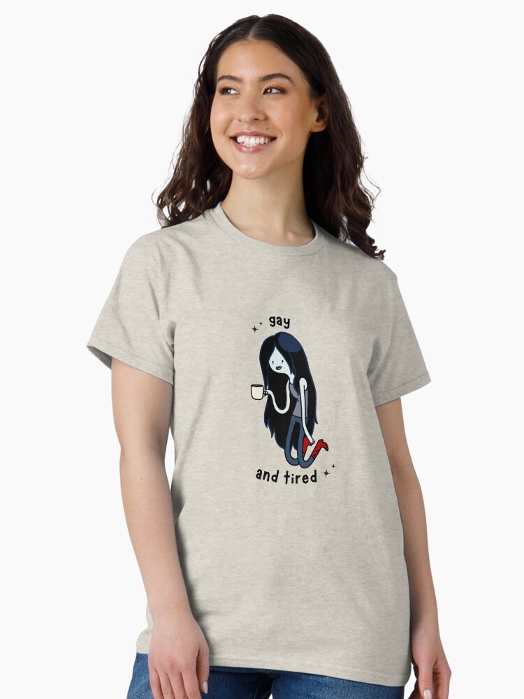 Thumbnail 2 von 7, Classic T-Shirt, Fröhliche und müde Marceline designt und verkauft von phyllischillis.
