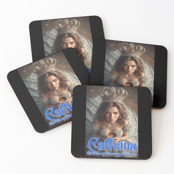 Item preview, Caffeina – Queen of Energy Drinks designed and sold by Mark Mentzer.