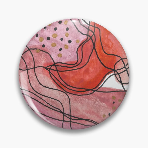 Item preview, Arid Cinders - Watercolor and Ink Abstract designed and sold by GenAumonier.