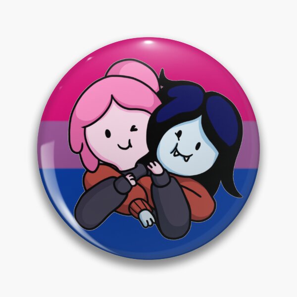 Artikel-Vorschau von Marceline und Bubblegum Bisexuelle Pride Flagge, designt und verkauft von carpe diem doodles.