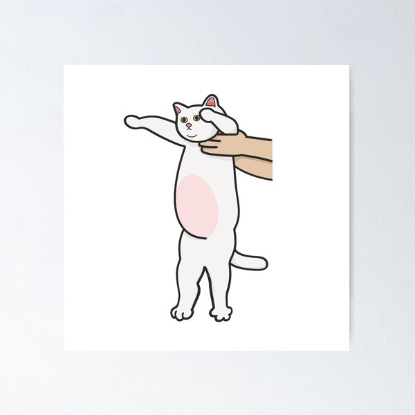 Item preview, Holding A Cat Meme designed and sold by rileylogs.