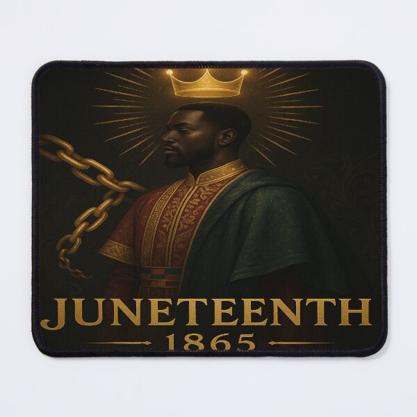 Item preview, Juneteenth Freedom King Pride Legacy Shirt designed and sold by Velvetvig.
