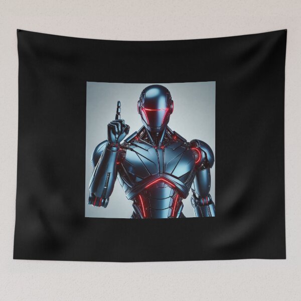 Item preview, tesla bot designed and sold by TEEJAMBOREE.