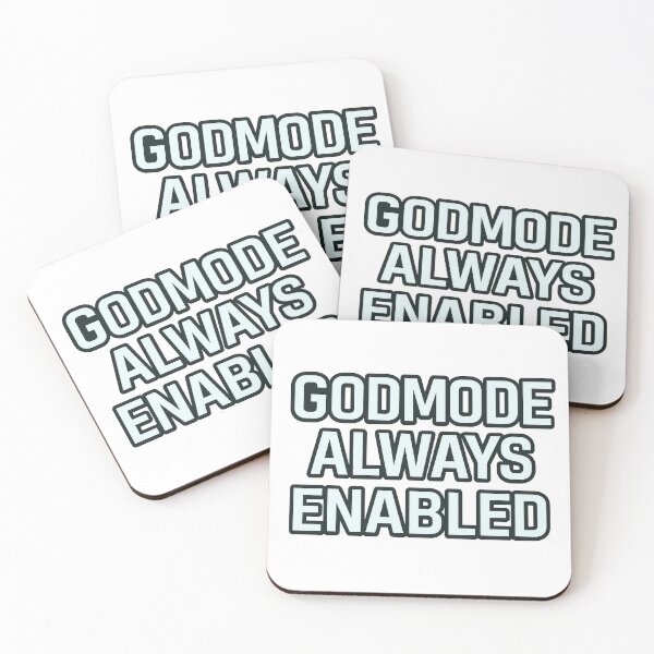 Item preview, Godmode Always Enabled – Digital Saints Design designed and sold by LevelUpLab.