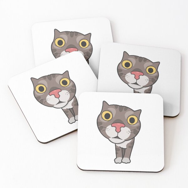 Item preview, Curious Tabby Cat Meme designed and sold by rileylogs.