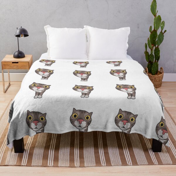 Item preview, Curious Tabby Cat Meme designed and sold by rileylogs.