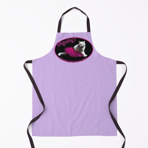 Item preview, Dignity? Haven't Seen Her in Years White Cat in a Pink Tutu designed and sold by AM-Storefront.