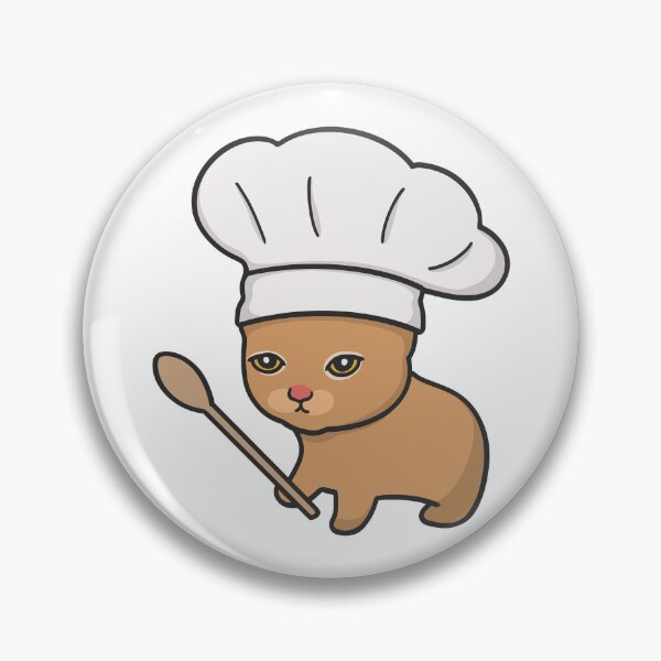 Item preview, Little Chef Cat Meme designed and sold by rileylogs.