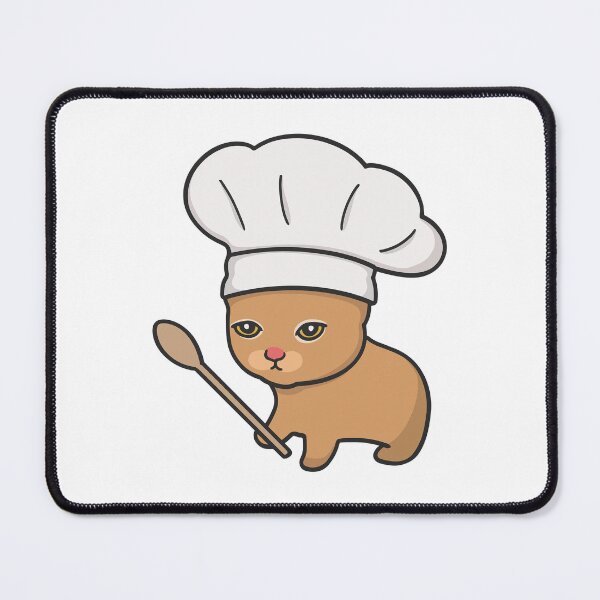 Item preview, Little Chef Cat Meme designed and sold by rileylogs.