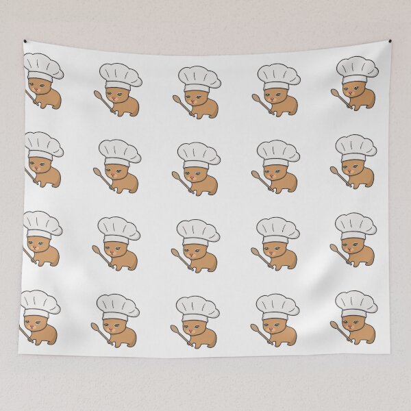 Item preview, Little Chef Cat Meme designed and sold by rileylogs.